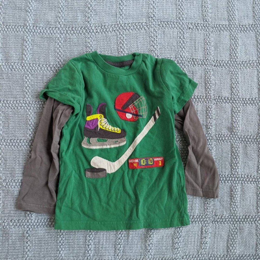 Mini Boden Hockey LS Shirt